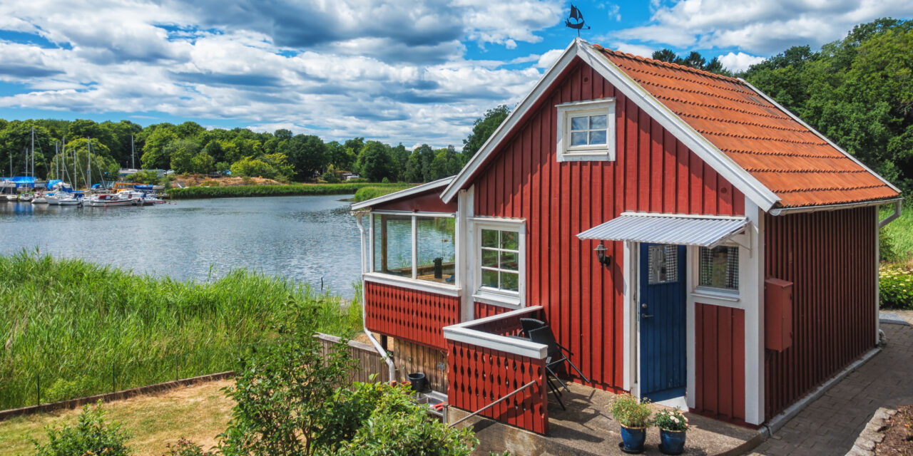 Småhus på service